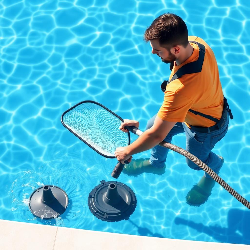 Trabajos de piscina